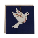Philippines Card Dove Ornament Detatchable