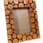 India Frame Wood Slices - 5X7