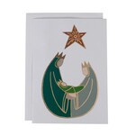 India Card Holy Family with Star
