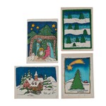 Nepal Cards Holiday Set of 4