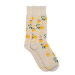 India Socks Plant Trees - Lemons - L