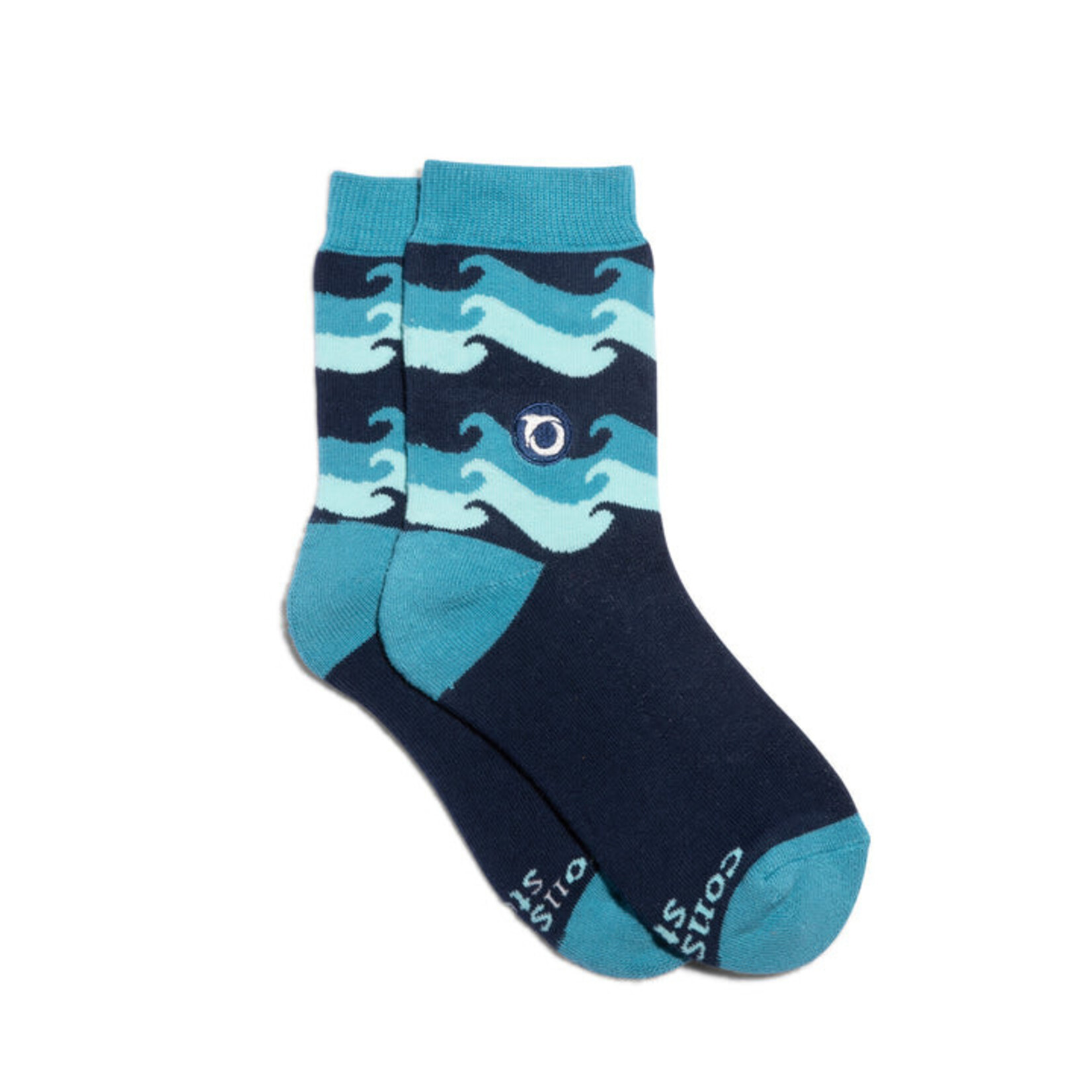 India Socks Save Oceans Waves - Children 4-6Y