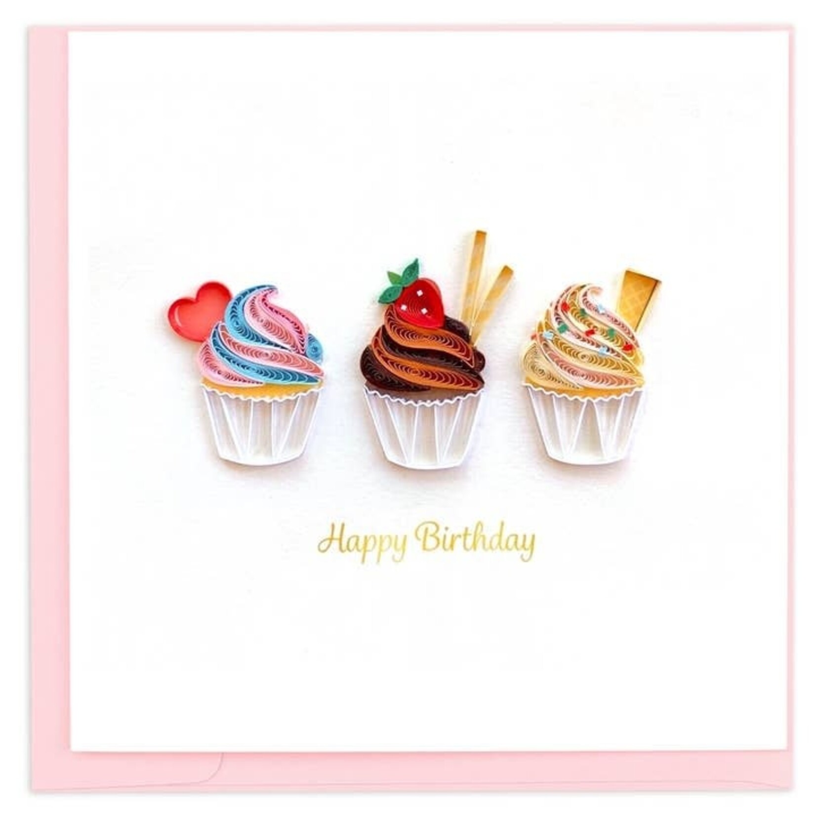 Vietnam Birthday Cupcake Trio QC