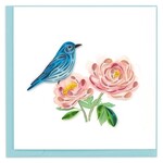 Vietnam Bluebird & Peonies QC