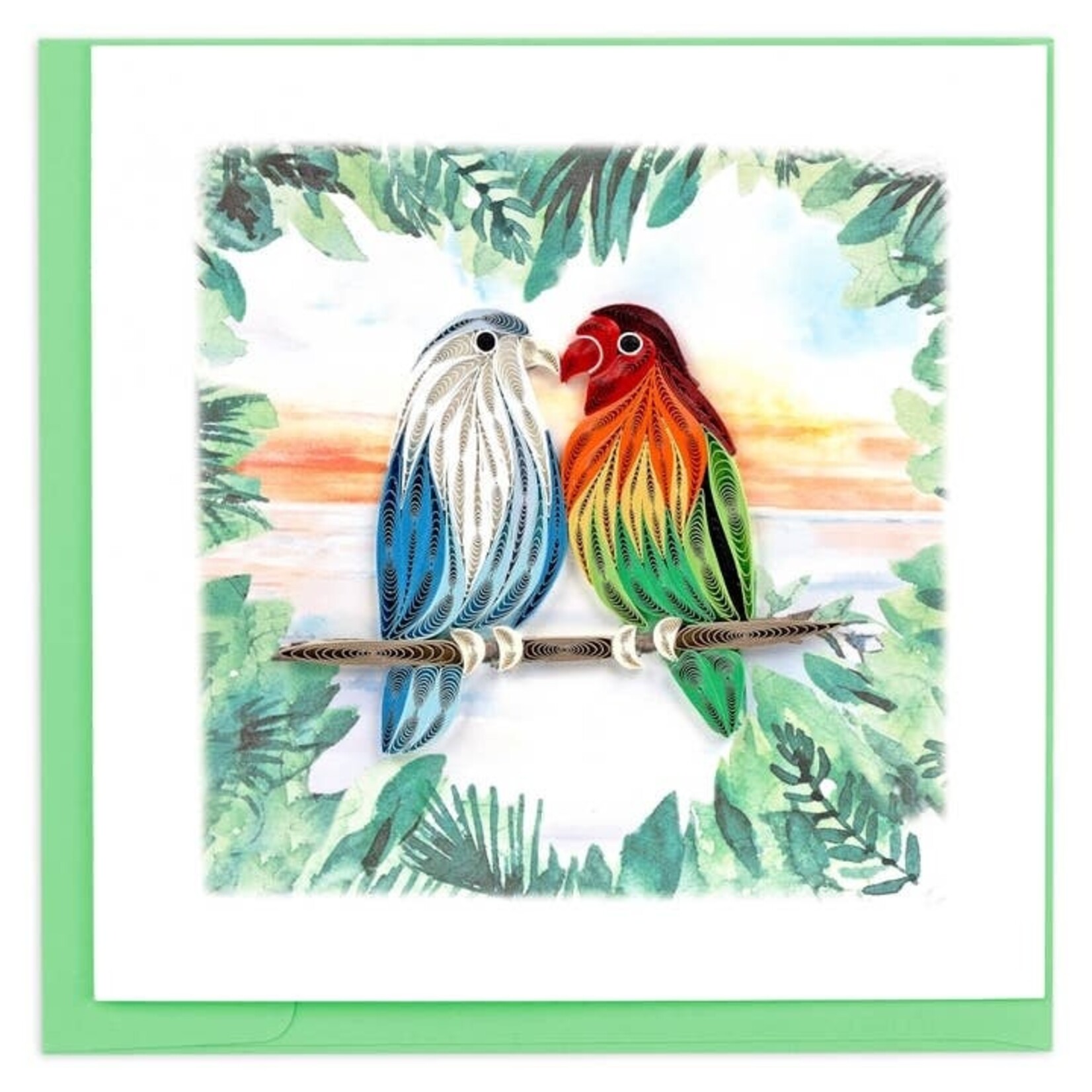 Vietnam Pair of Lovebirds QC