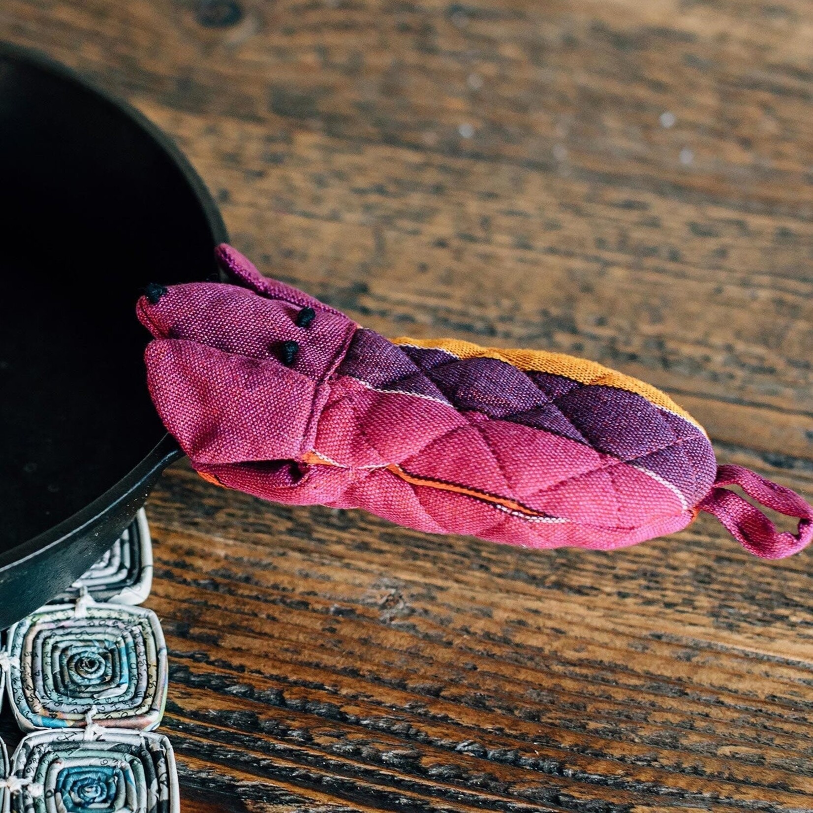 Guatemala Pot Holder Dog Cotton 6L Asst