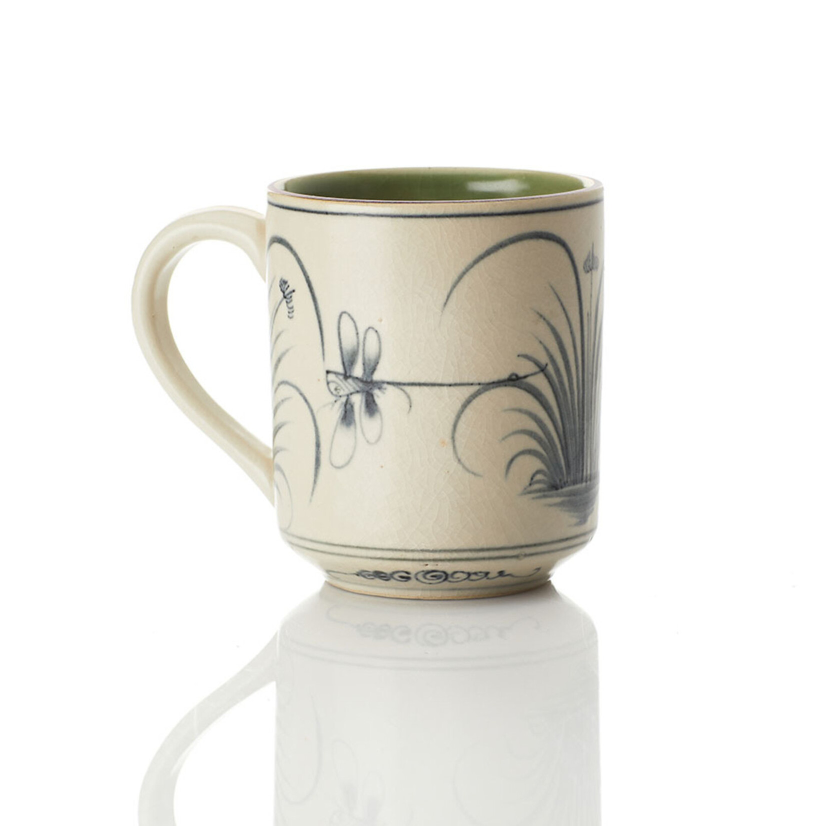 Vietnam Mug Tall Dragonfly
