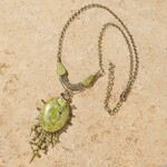 Peru Necklace Waca Serpentine Stone