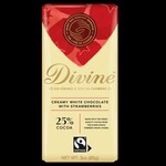 Ghana Chocolate White Strawberries 3oz