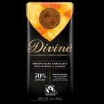 Ghana Chocolate Dark 70% Ginger Orange 3oz