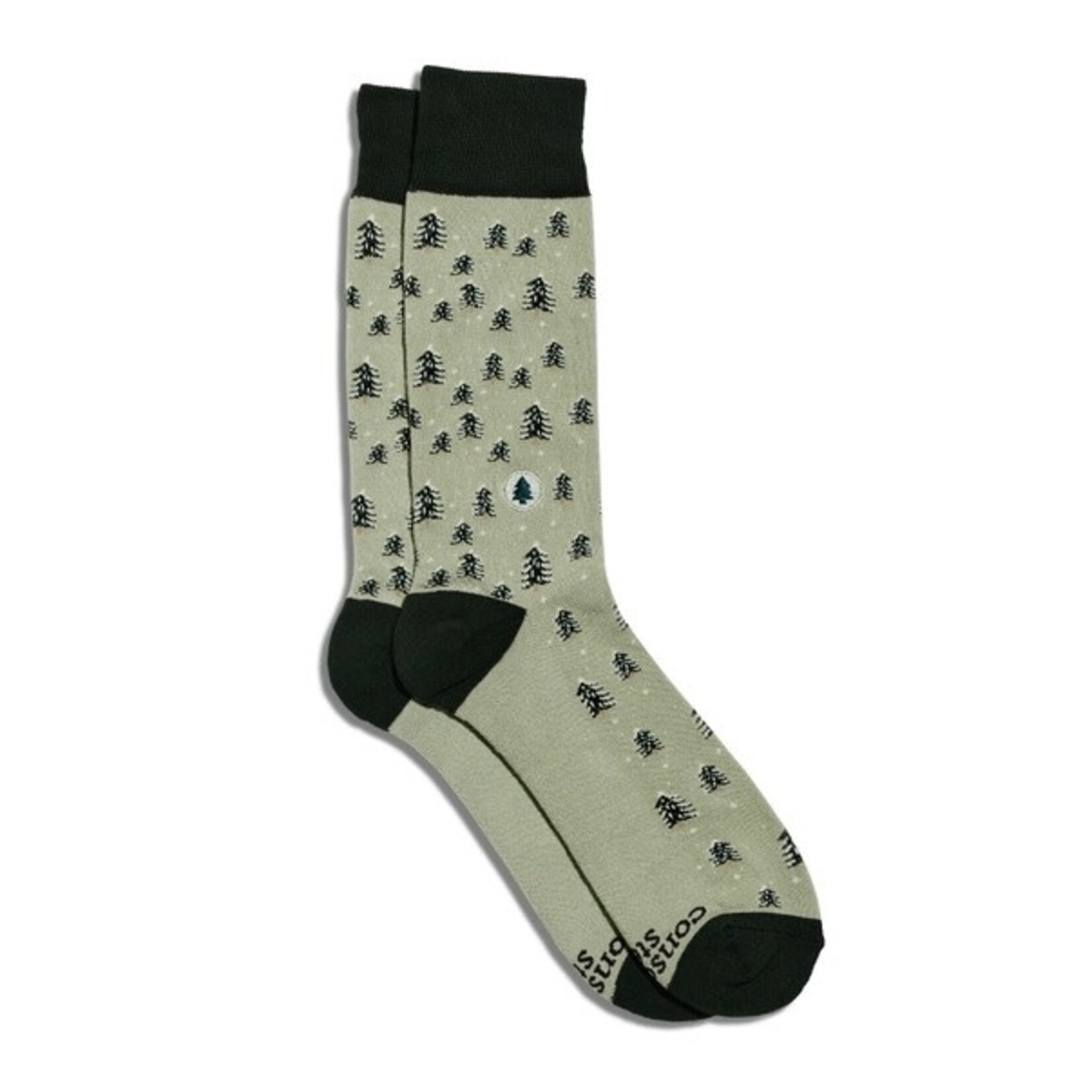 India Socks Plant Trees Snowy - S