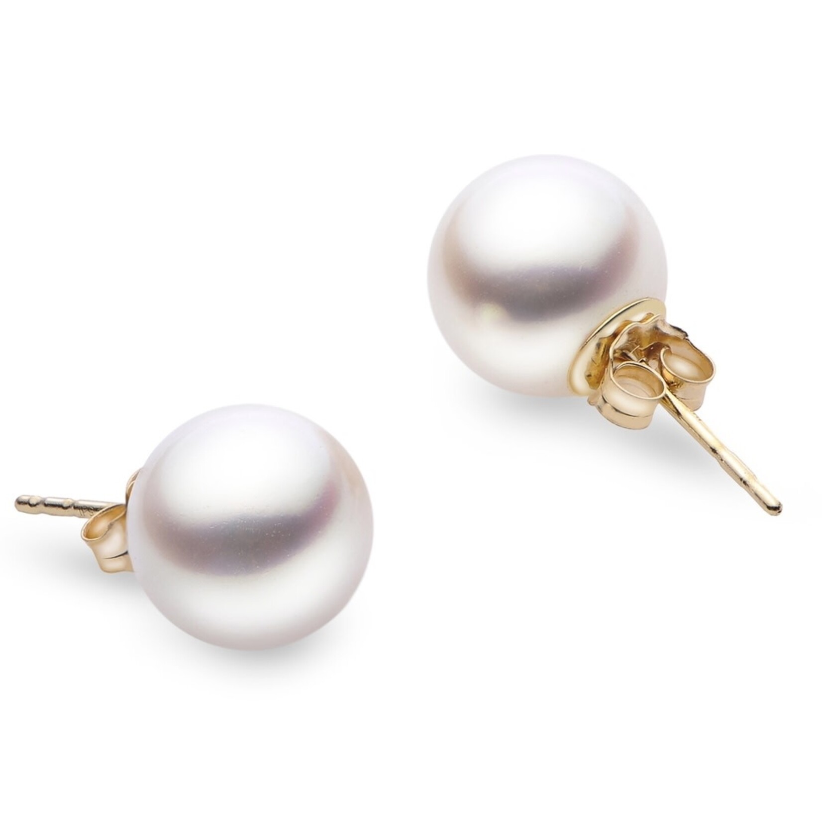 Imperial 14k Yellow Gold 5mm Pearl Earrings