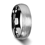 Thorsten Blackwald Brushed Tungsten Carbide Ring