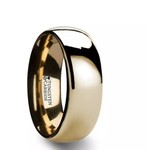Thorsten Oro Yellow Gold Tungsten Carbide Ring