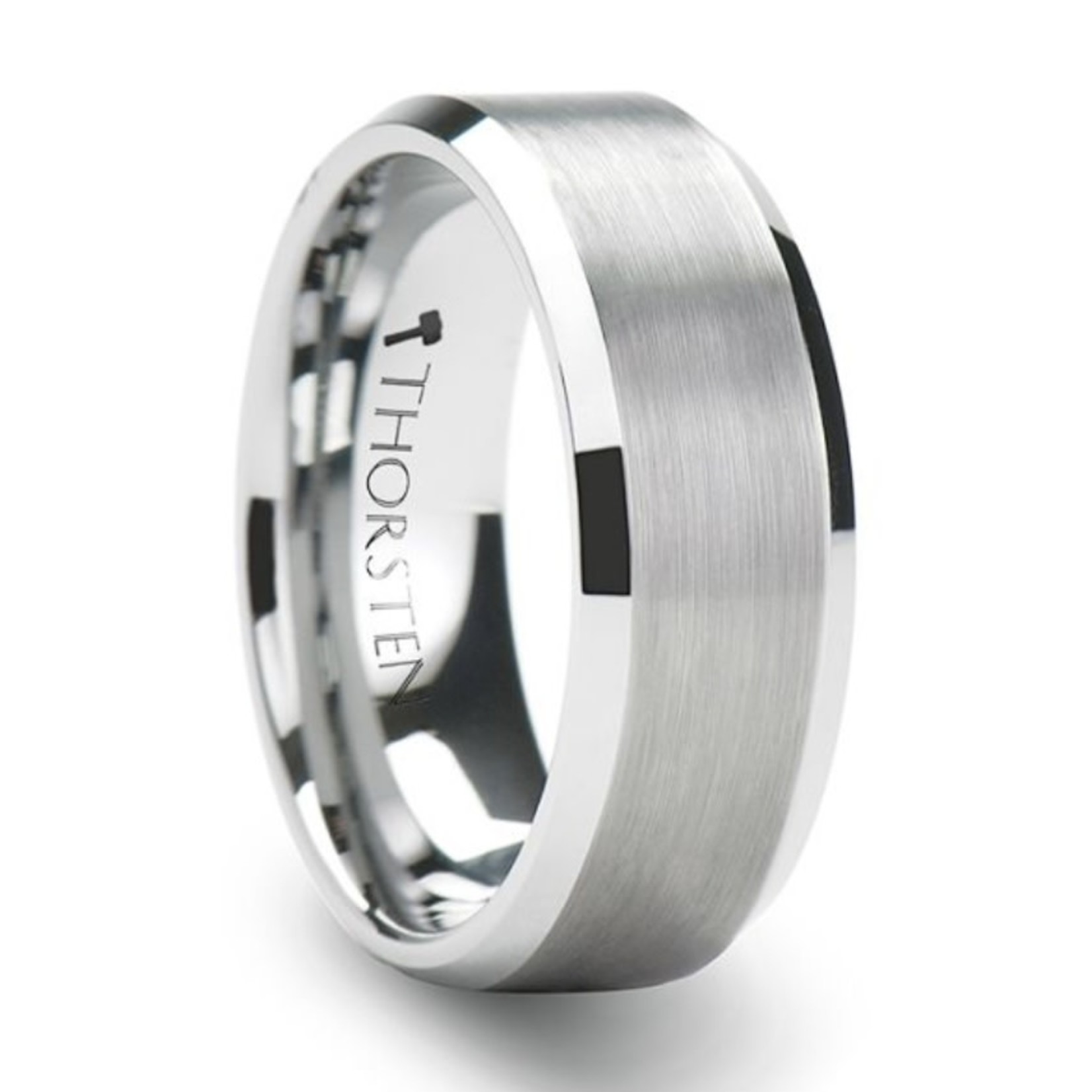 Thorsten Sheffield Silver Tungsten Carbide Ring