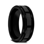 Thorsten Windsor Black Tungsten Ring
