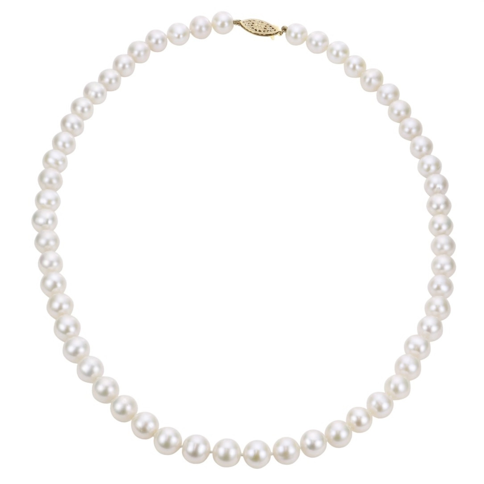 Imperial 14k Yellow Gold 7mm Pearl Strand