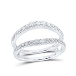 GND 14k White Gold 1/2 ctw Diamond Enhancer