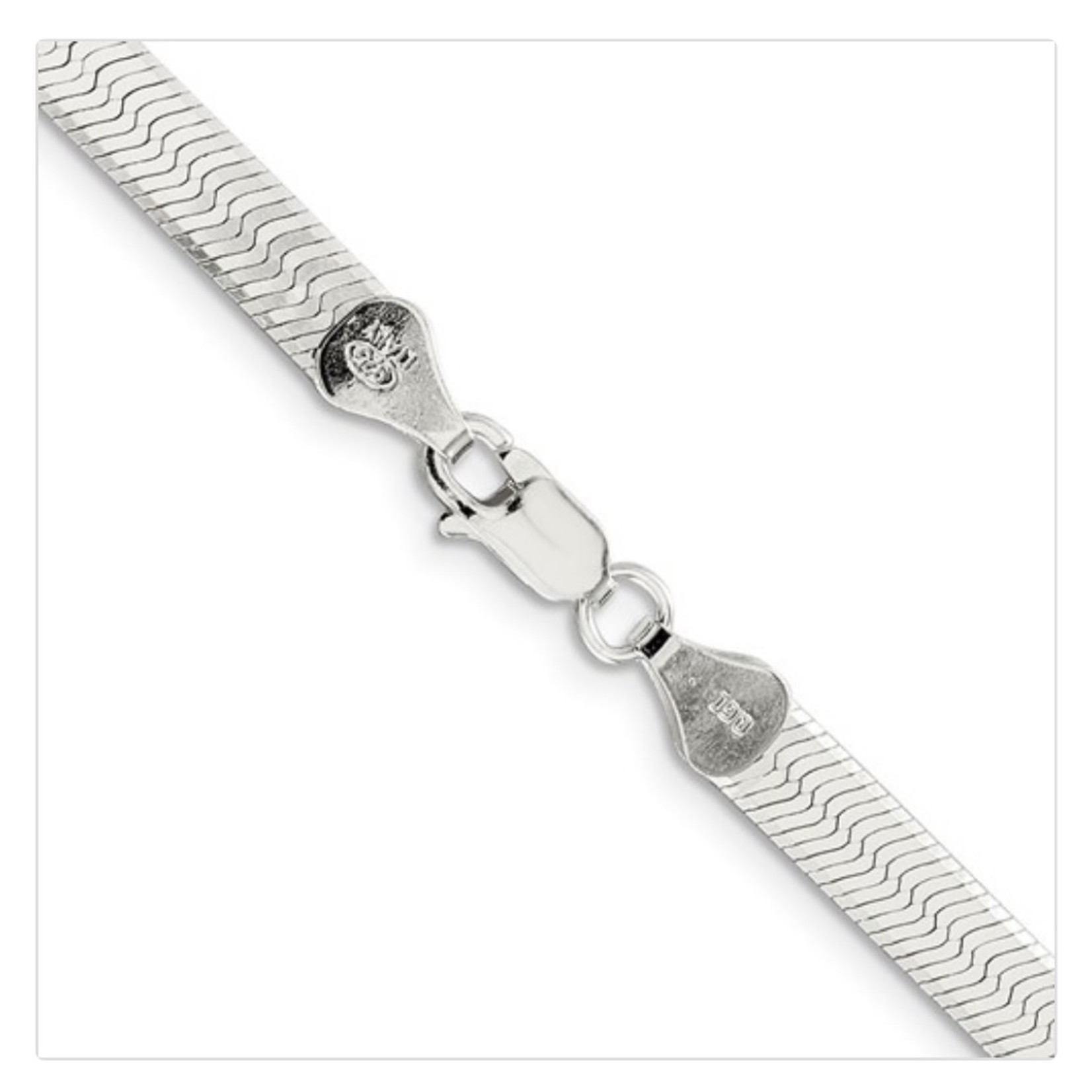 Sterling Silver 5.25mm 20” Herringbone Chain