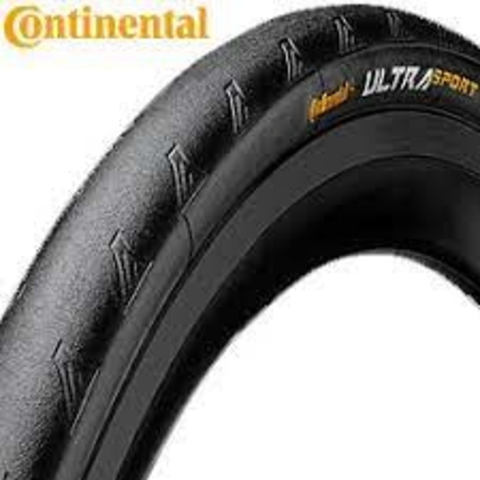 Continental Continental Ultra Sport III Tire - 700 x 25 Clincher Folding Black