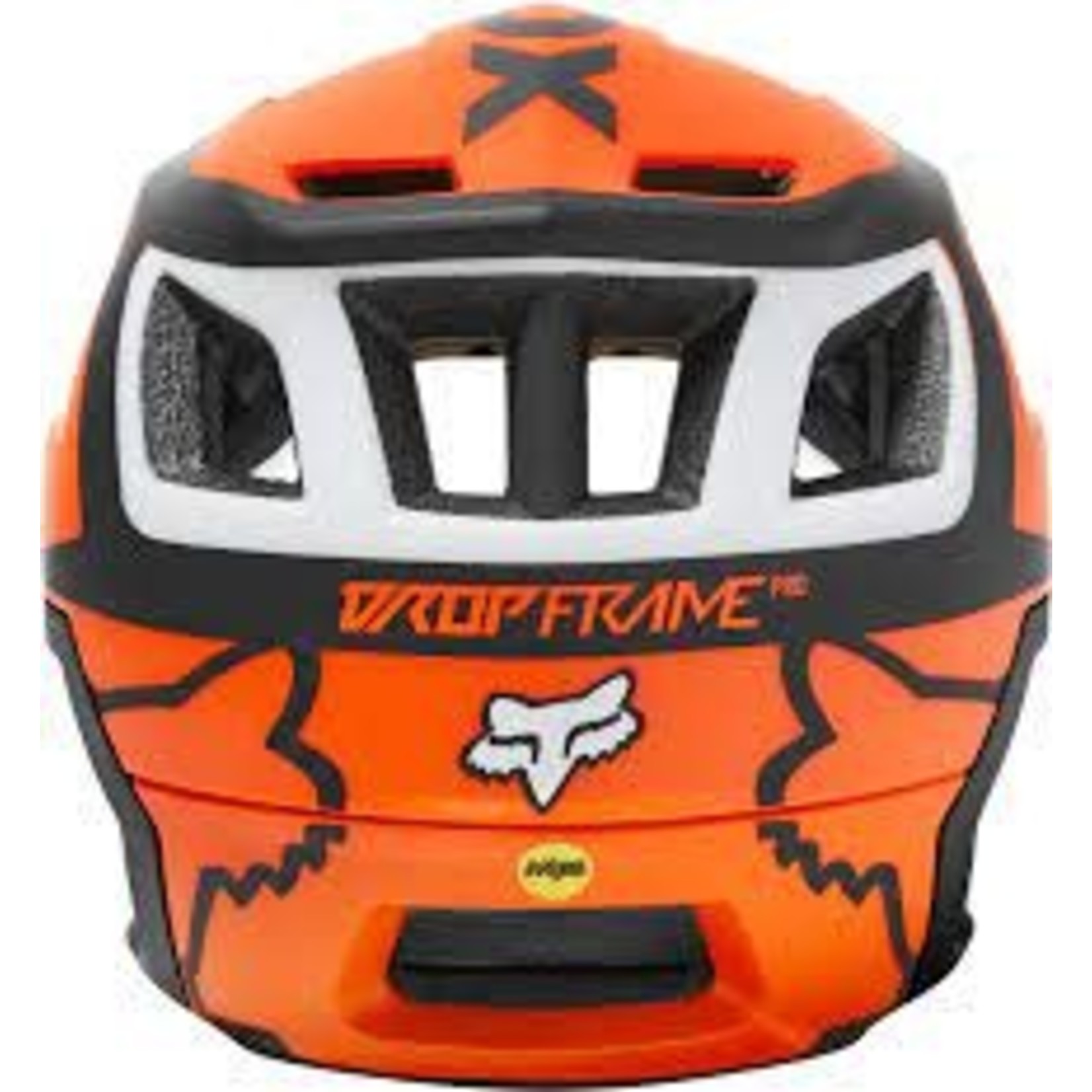 FOX DROPFRAME PRO HELMET DVIDE [FLO ORG] Large
