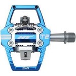 HT Components HT Components, T1-SX, BMX-SX, Pedals, Body: Aluminum, Spindle: Cr-Mo, 9/16'', Royal Blue, Pair
