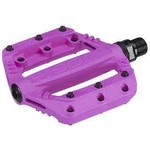 SDG Components SDG Components, Slater, Platform Pedals, Body: Nylon, Spindle: Cr-Mo, 9/16'', Purple, Pair