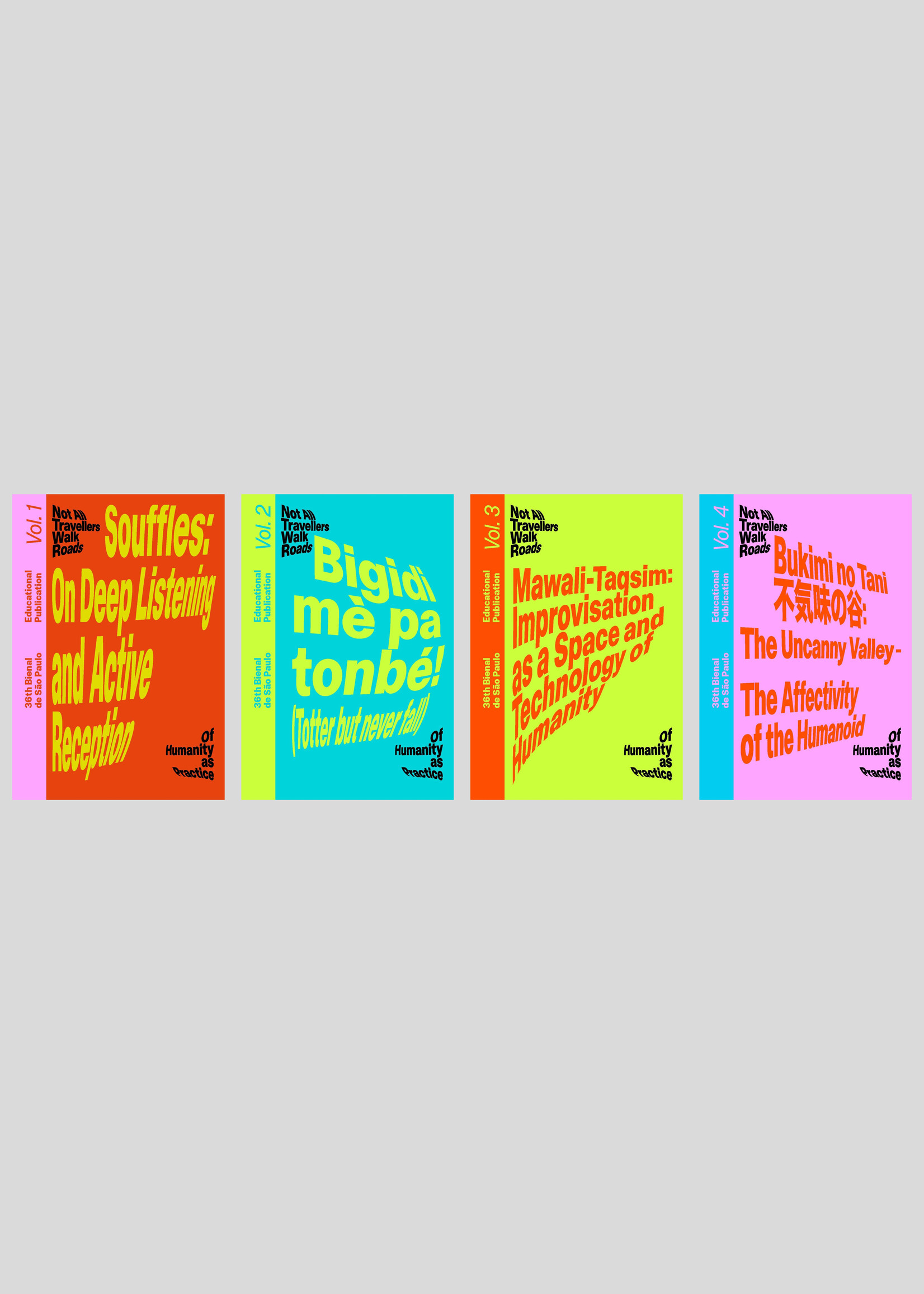 CARA 36th Bienal de São Paulo: Educational Publication Vols. 1-4  (Bundle)