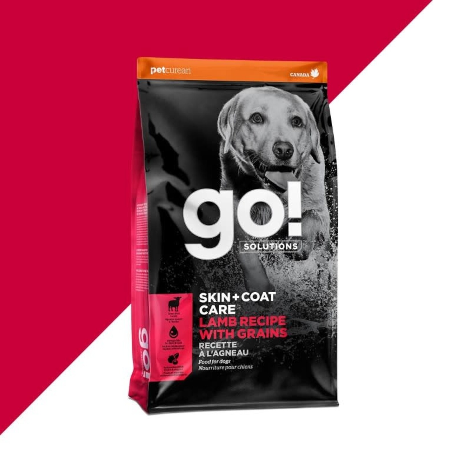 Petcurean Go Go Peau & Pelage Agneau Chien