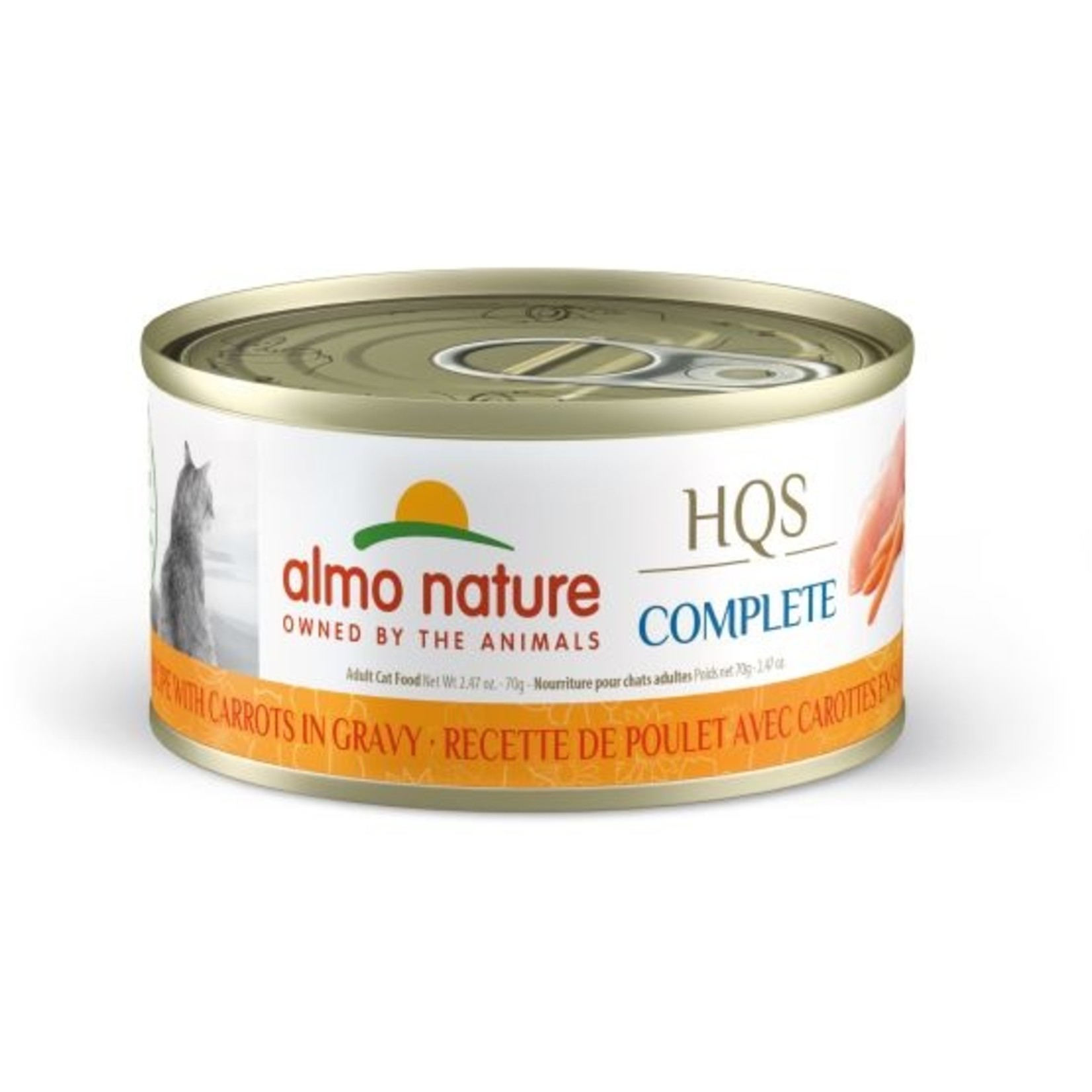 Almo Nature Almo Nature Complete Poulet & Carotte en sauce chat 70 gr