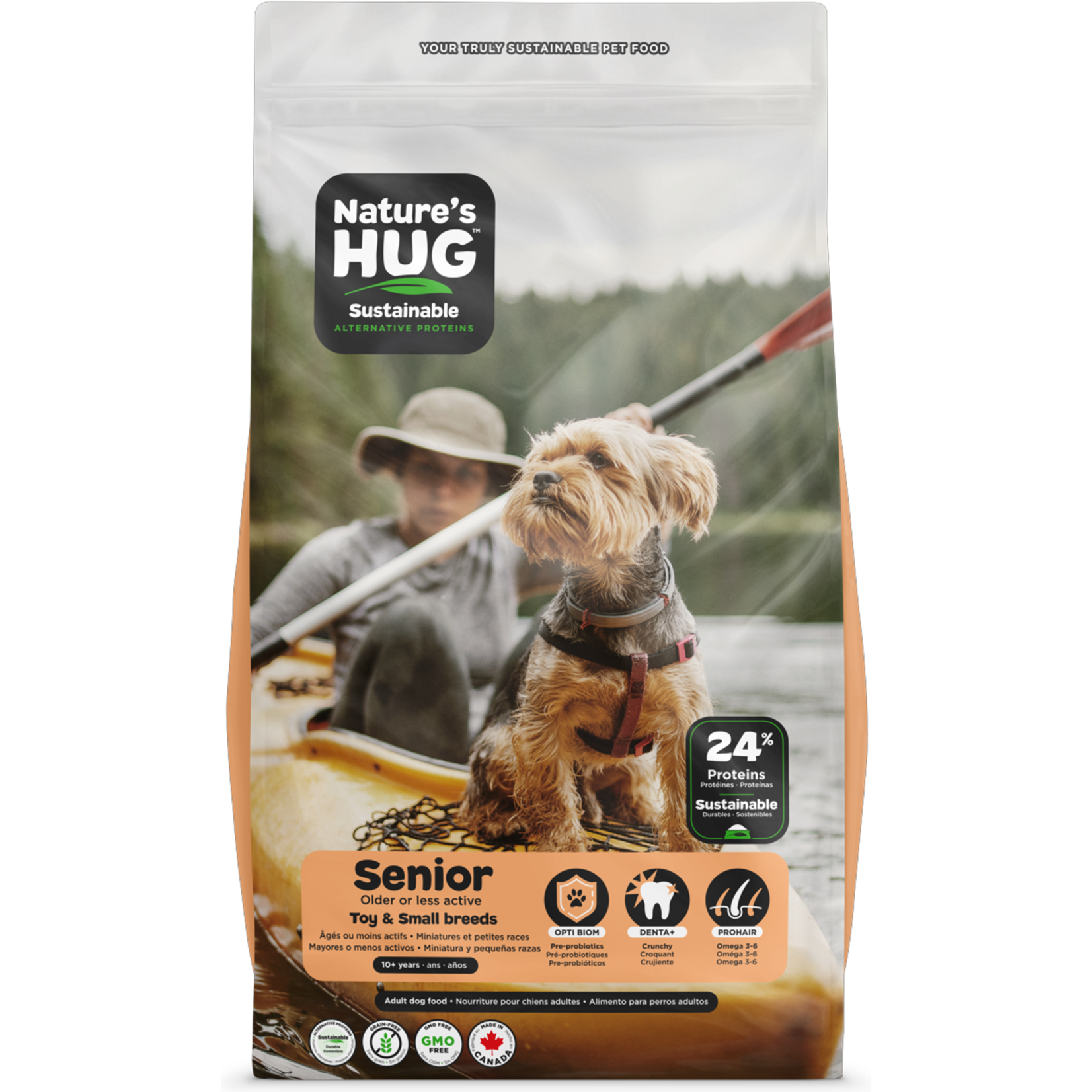 Nature's hug Nature's Hug chien Senior miniature & petite race 2,27 kg