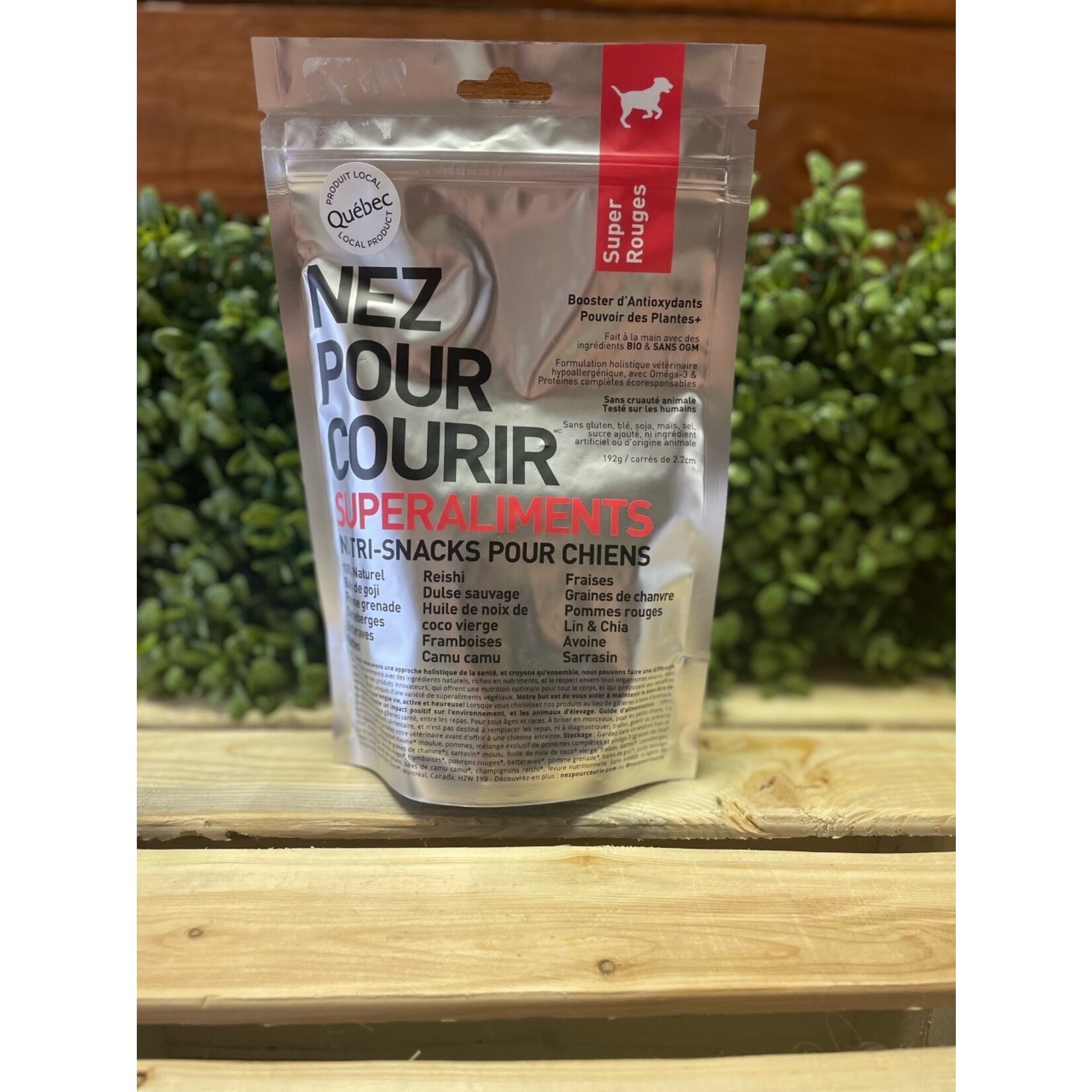 Nez pour courrir Super Rouge Booster d'antioxydants