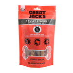 Canadian Jerky Great Jack's Pénis de boeuf 6 pouces paquet de 12