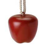 Pomme Jolly pour chevaux - Rouge