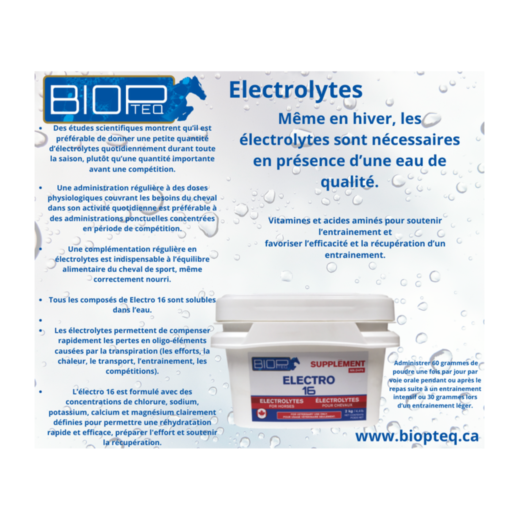 Biopteq Biopteq Électro 16