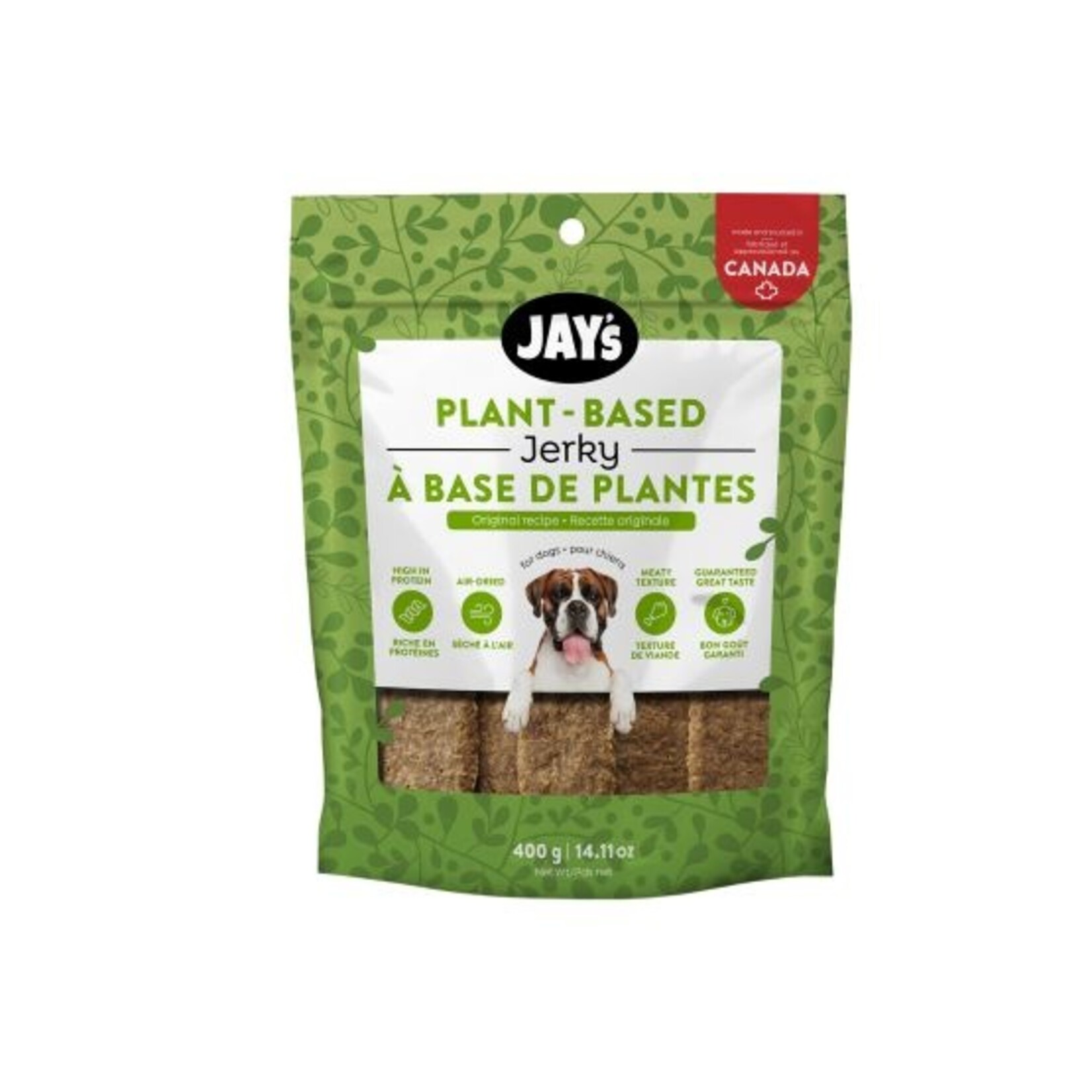 Jay's Jerky à base de plantes 400 gr