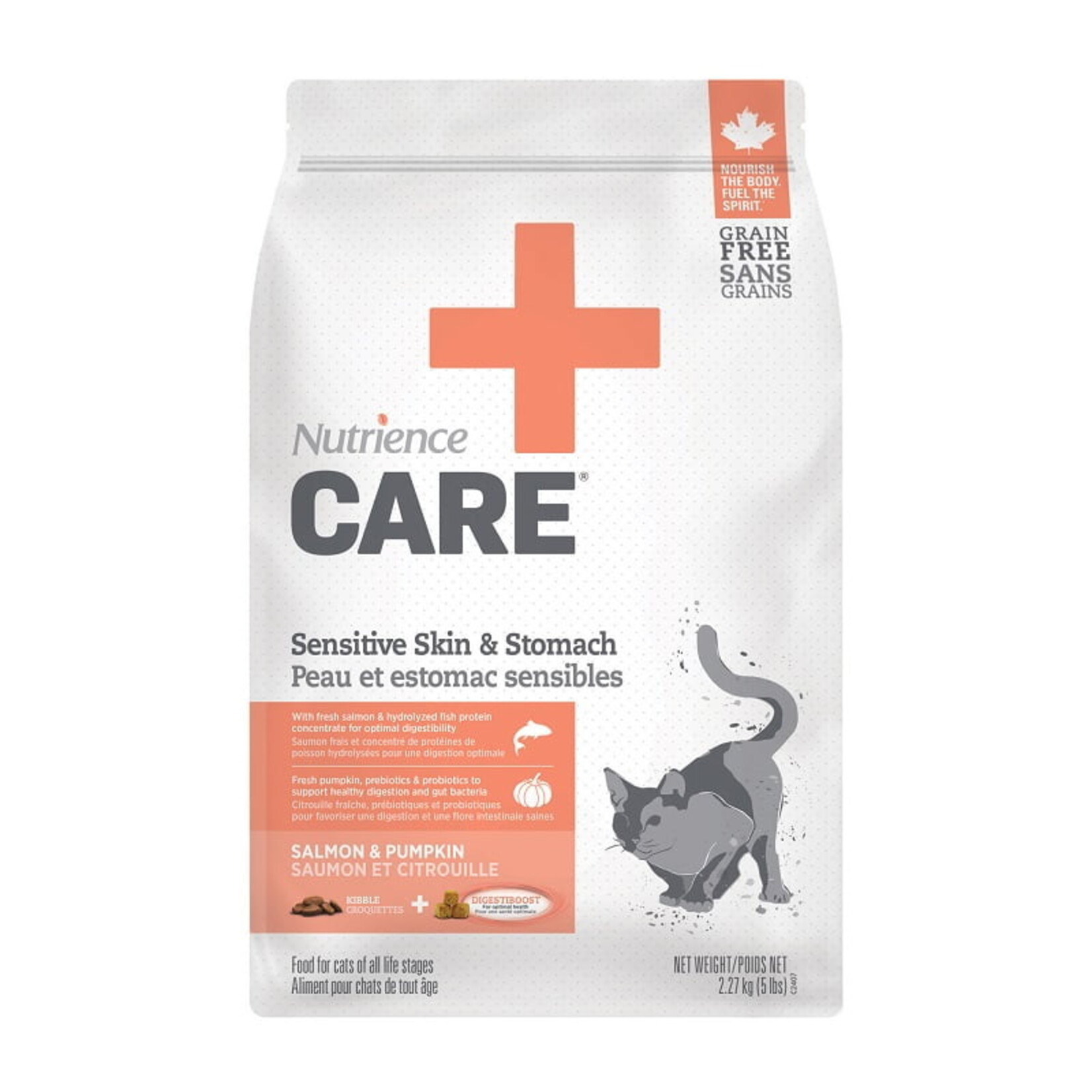 Nutrience Nutrience Care Peau & estomac sensible chat 5 kg