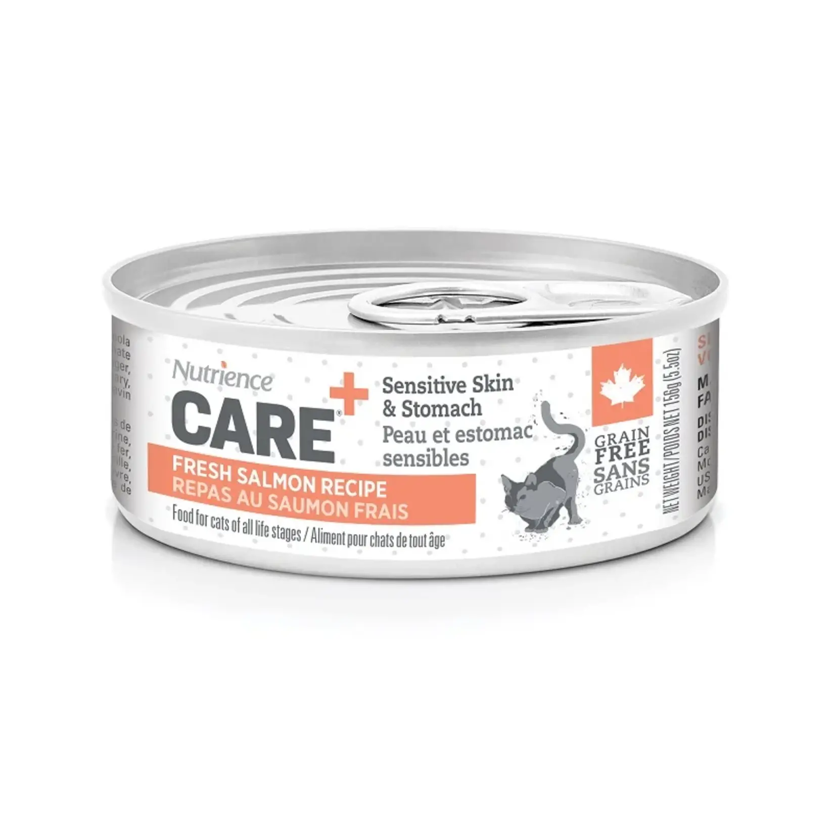 Nutrience Nutrience Care conserve chat peau & estomac sensible 156 g