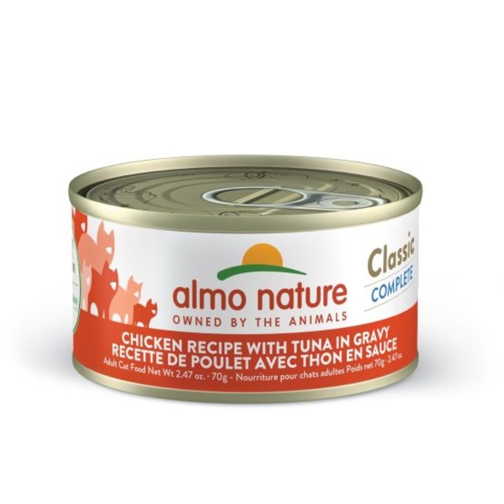 Almo Nature Almo Poulet avec thon en sauce 70 gr