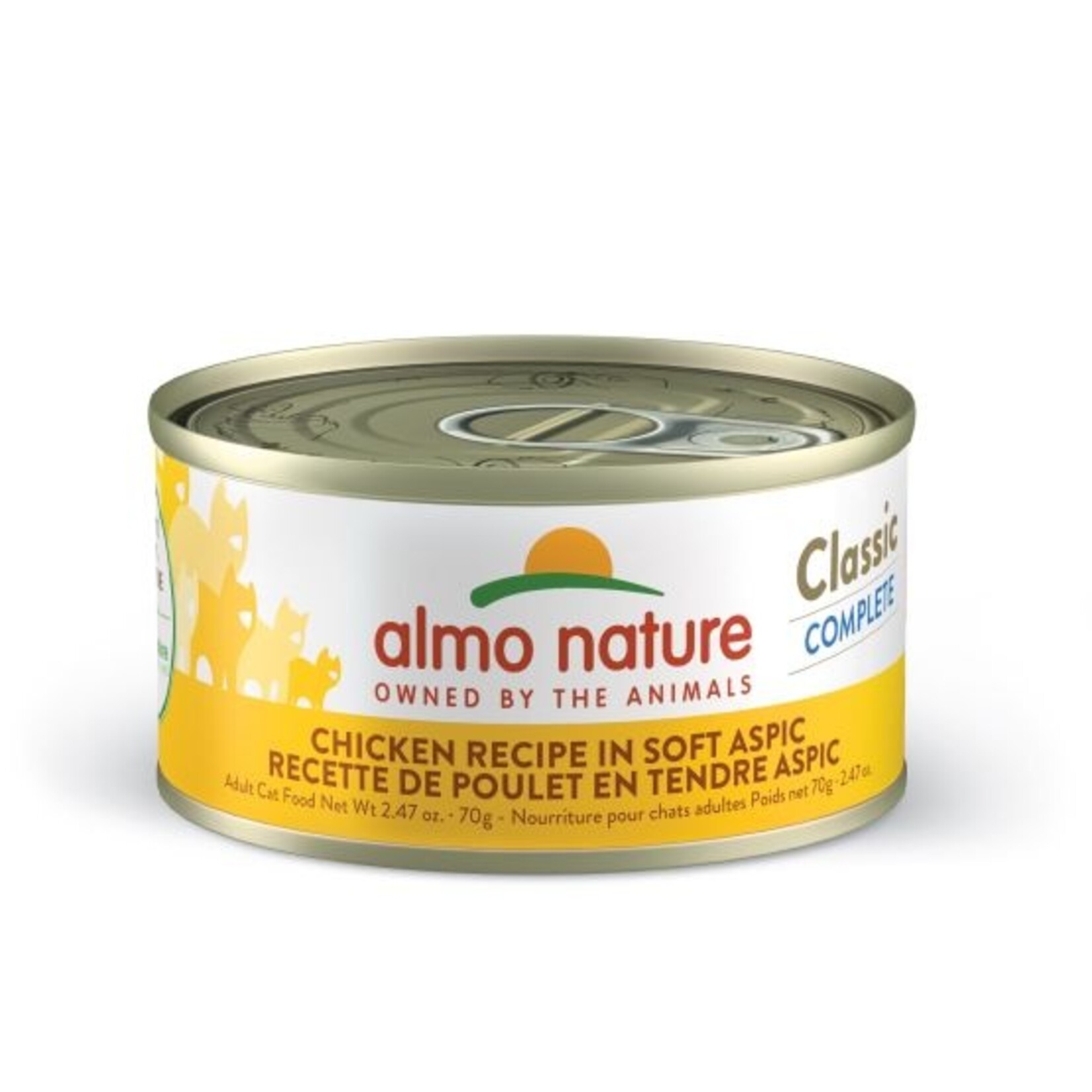 Almo Nature Almo poulet en tendre aspic 70 gr