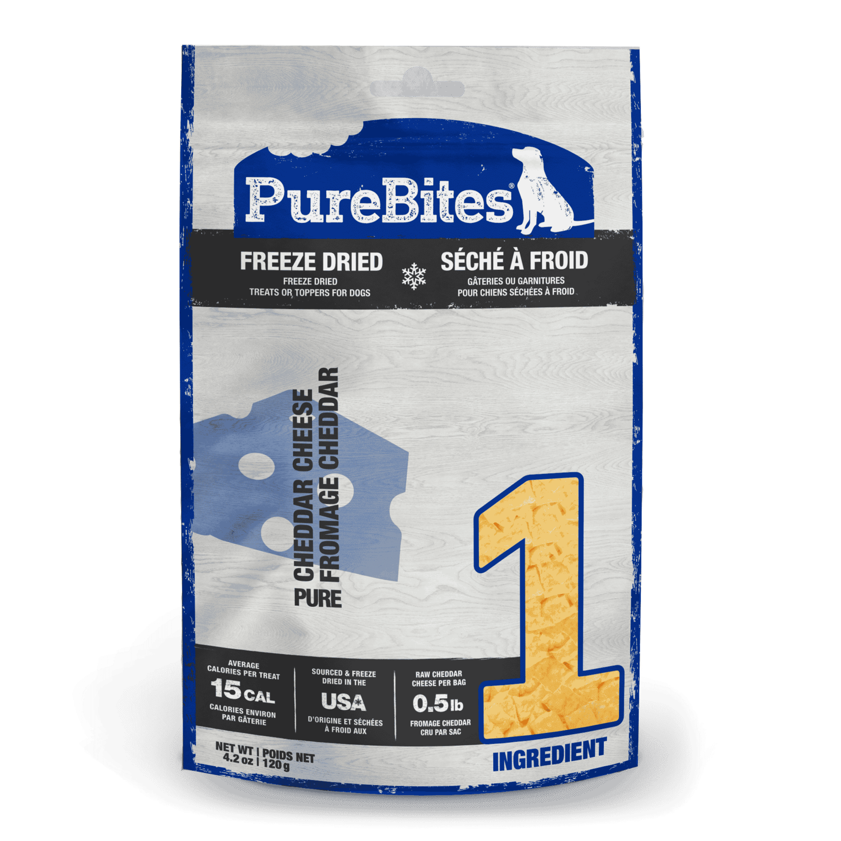 PureBites Purebite fromage cheddar 120 gr