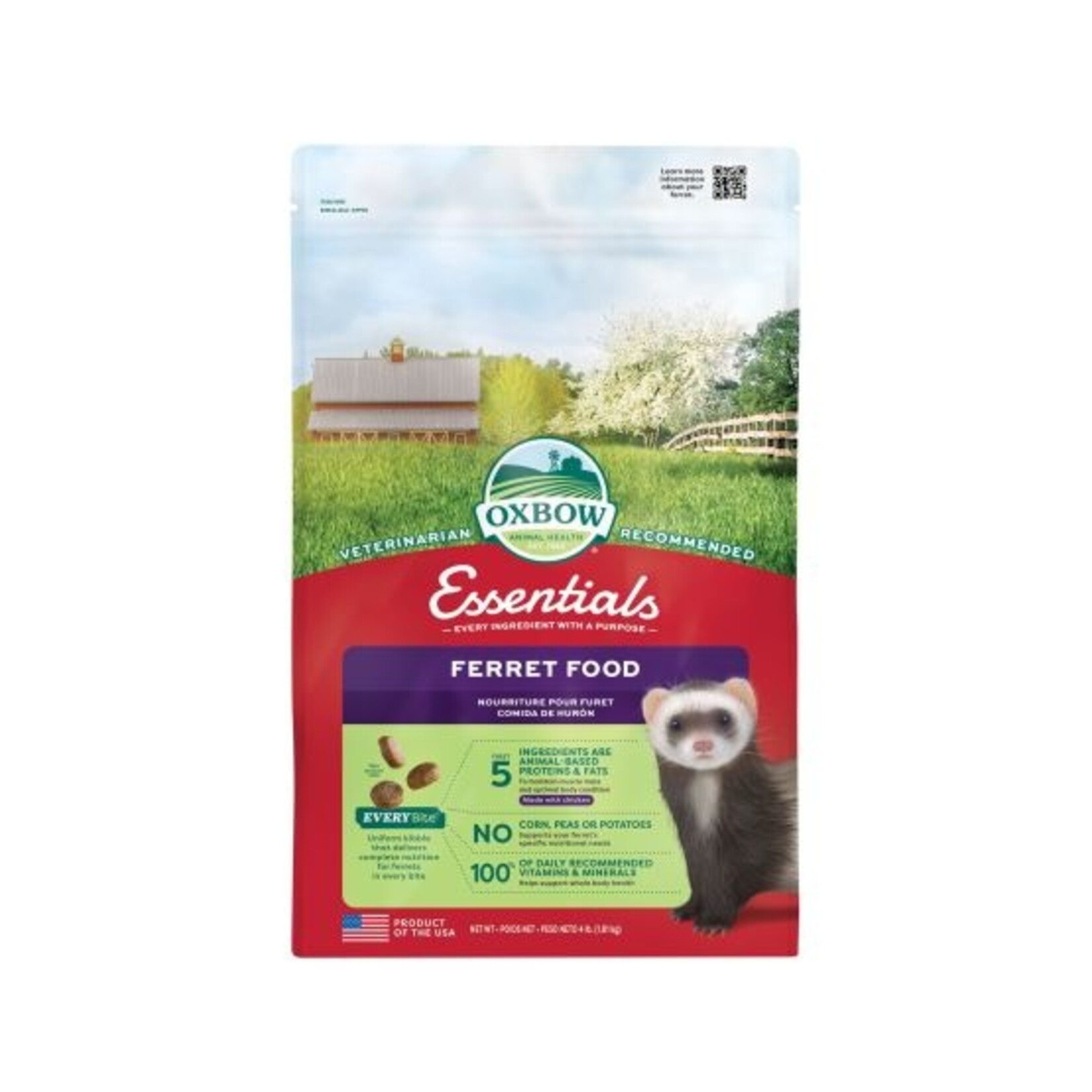 Oxbow Oxbow Nourriture pour furet 4 lbs