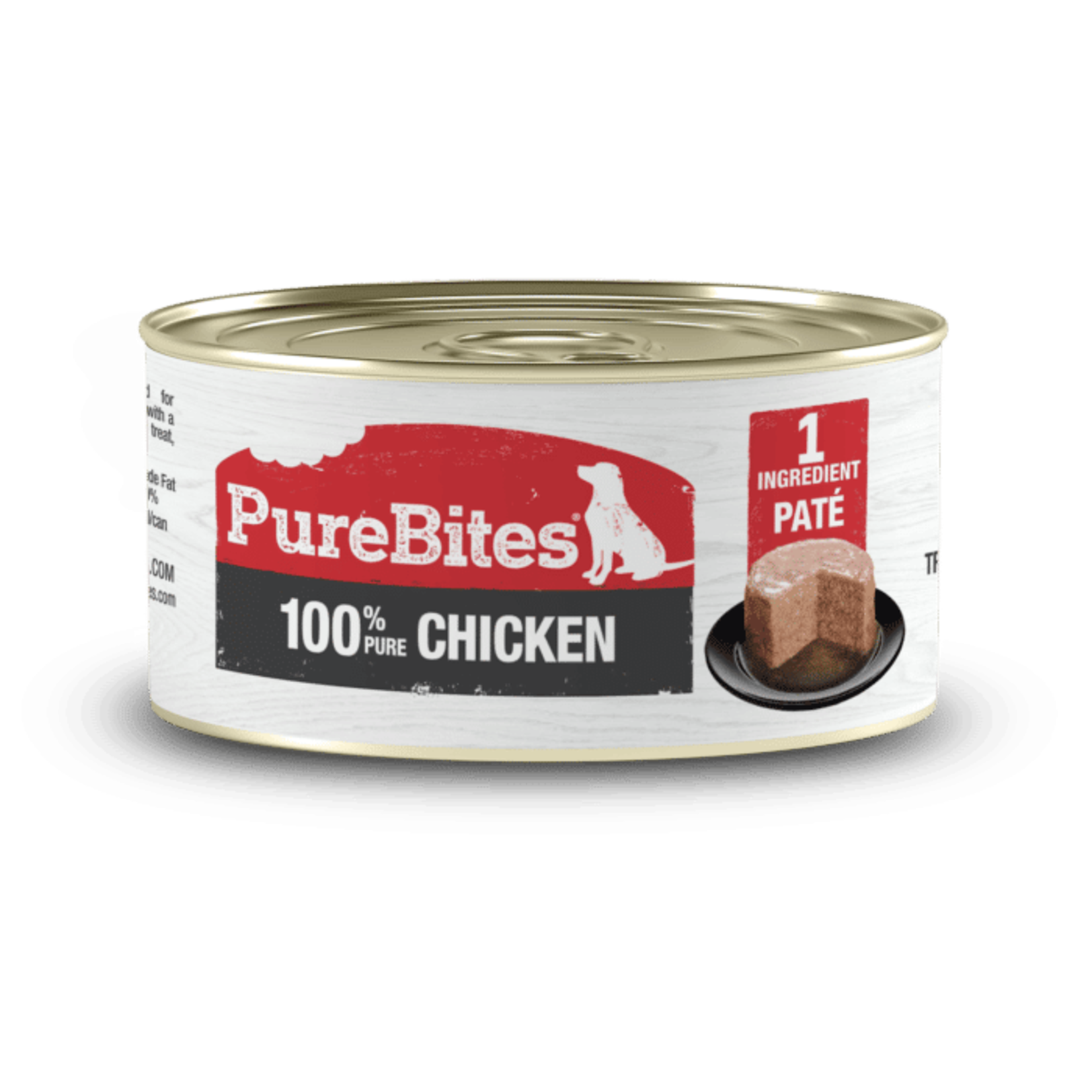 PureBites Purebite Paté 100% Pure poulet 2.5 oz