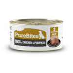 PureBites Purebite Paté 100% Pure poulet & citrouille 2.5 oz