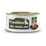 PureBites Purebite Paté 100% Pure Poulet & Boeuf 2.5 oz