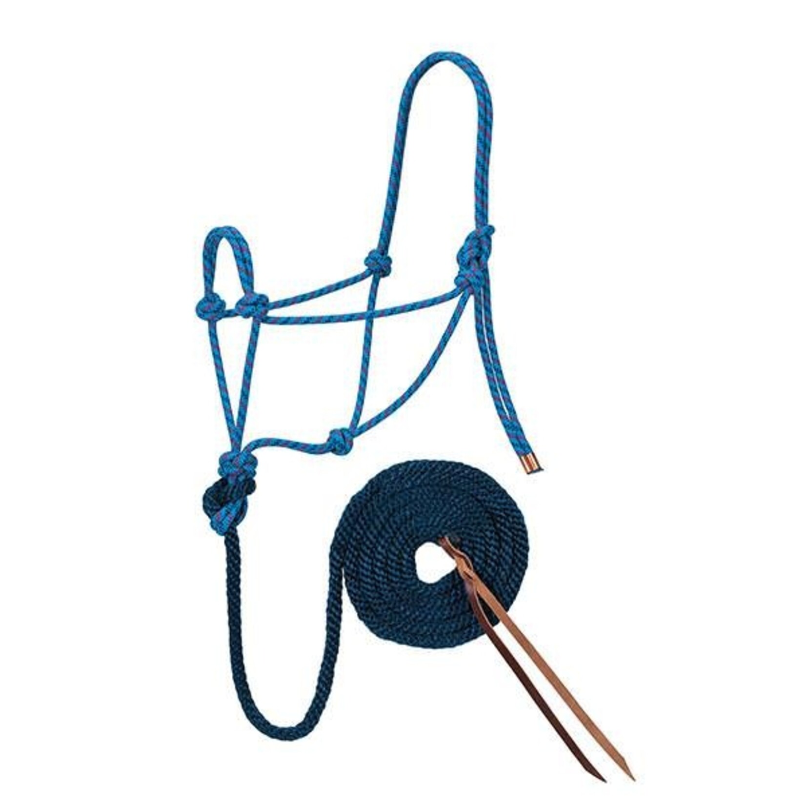 Weaver Leather Weaver Licou en corde avec laisse