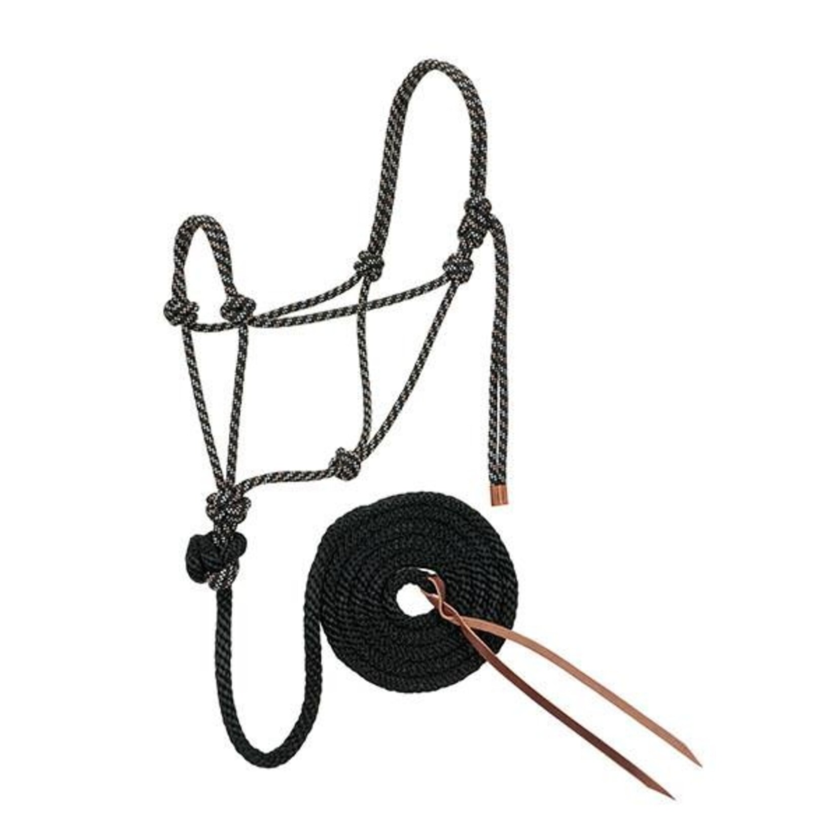 Weaver Leather Weaver Licou en corde avec laisse