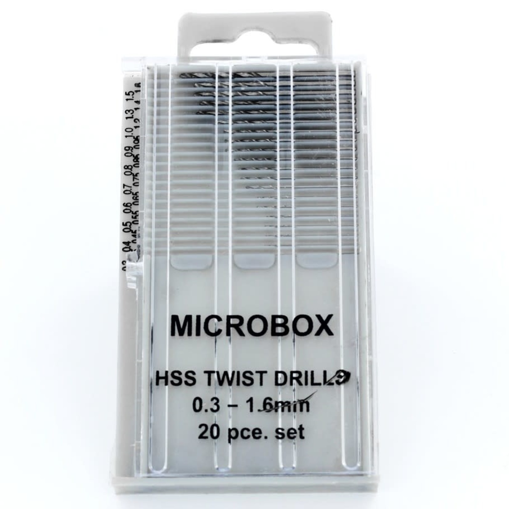 Vallejo Vallejo Drill Bits Microbox 0.3-1.6mm (20)