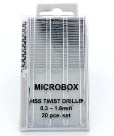 Vallejo Vallejo Drill Bits Microbox 0.3-1.6mm (20) Vallejo Vallejo Drill Bits Microbox 0.3-1.6mm (20)