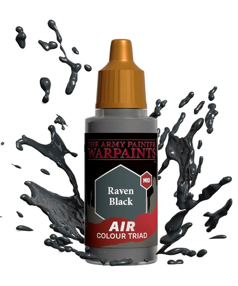 The Army Painter The Army Painter Raven Black Air 18ml